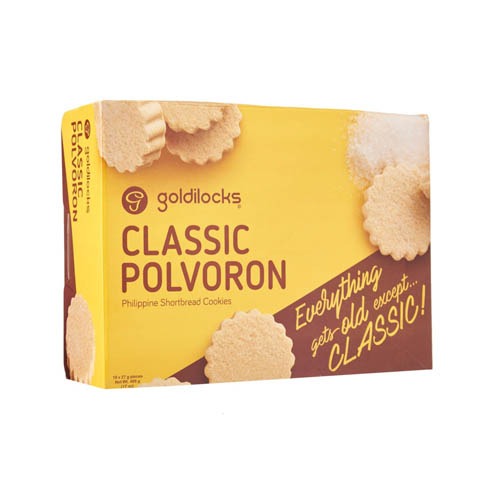 Goldilocks Polvoron Classic Box 486g(27gx18pcs)