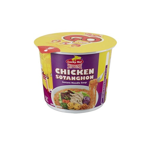 Lucky Me Chicken Sotanghon Cup Noodle