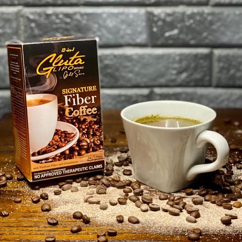 Gluta Lipo Fiber Coffee 25gx10sachets