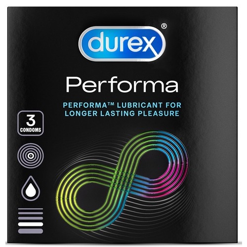 Durex Performa Condoms Extended Pleasure 3s