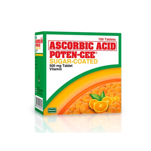 Ascorbic Acid Poten-cee 100tab