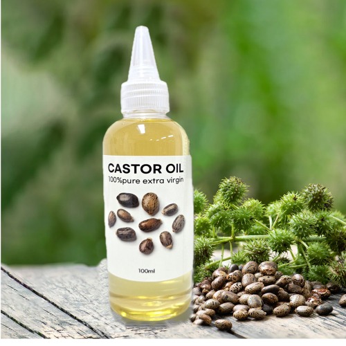 Castor Oil 100ml  + Brush