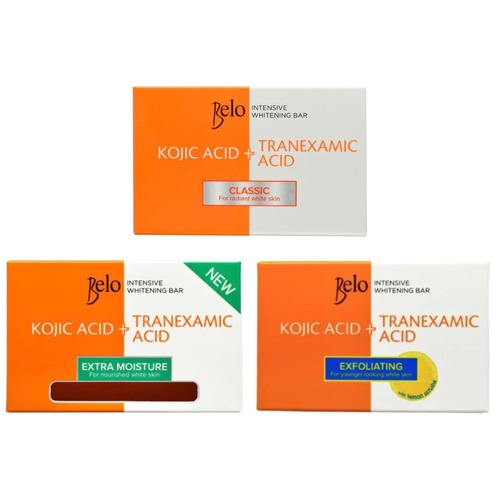 Belo Kojic Acid &amp; Tranexamic Soap [3Type]